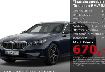 BMW 520 13.632 km 54.980 &euro; Aachen 52078