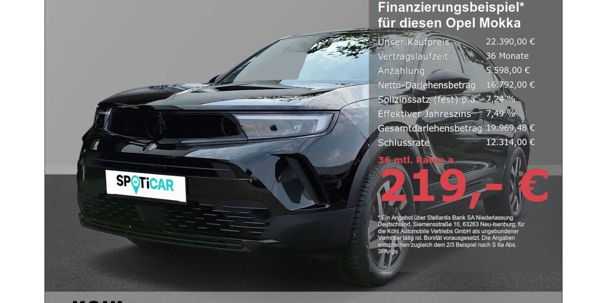 Opel Mokka 6.100 km 22.390 &euro; Aachen 52078