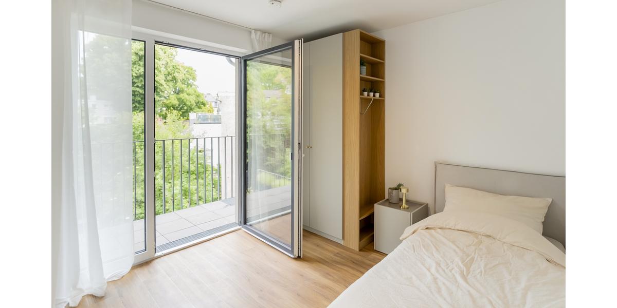 Etagenwohnung Aachen Aachen-Mitte - 1 Zimmer, 43 m&sup2;, 1.070&euro; | Angebot:27250011