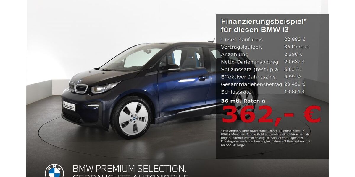 BMW i3 32.716 km 22.980 &euro; Aachen 52078