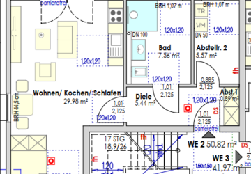Wohnung Jülich - 1 Zimmer, 51 m&sup2;, 685&euro; | Angebot:27073211