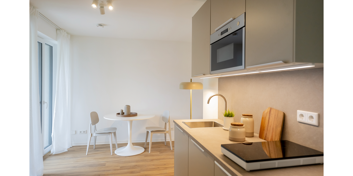Etagenwohnung Aachen Aachen-Mitte - 1 Zimmer, 38 m&sup2;, 925&euro; | Angebot:27249995