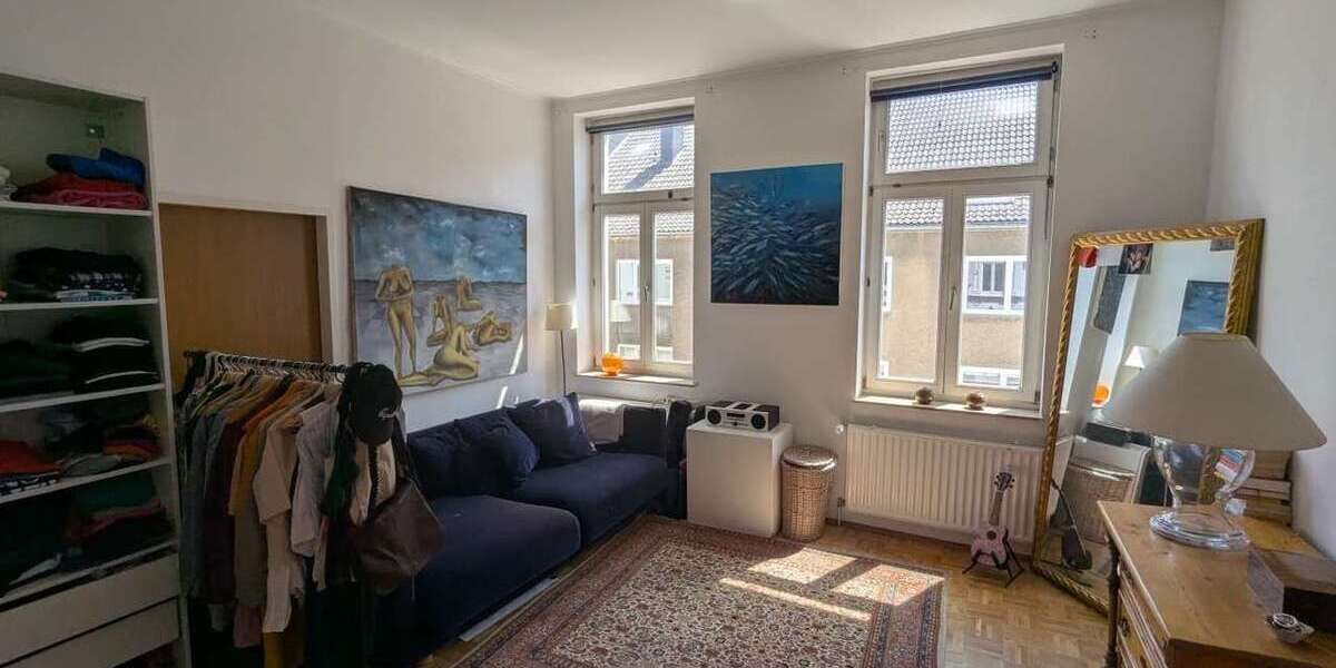 Etagenwohnung Aachen Frankenberger Viertel - 2 Zimmer, 48 m&sup2;, 550&euro; | Angebot:25894375