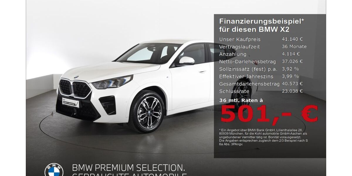 BMW X2 9.943 km 39.880 &euro; Aachen 52078