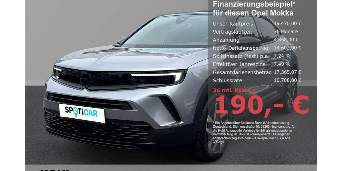 Opel Mokka 37.000 km 19.470 &euro; Aachen 52078