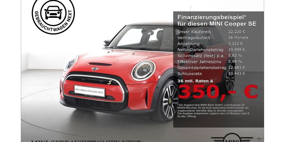 Mini Cooper SE 33.156 km 21.720 &euro; Aachen 52078