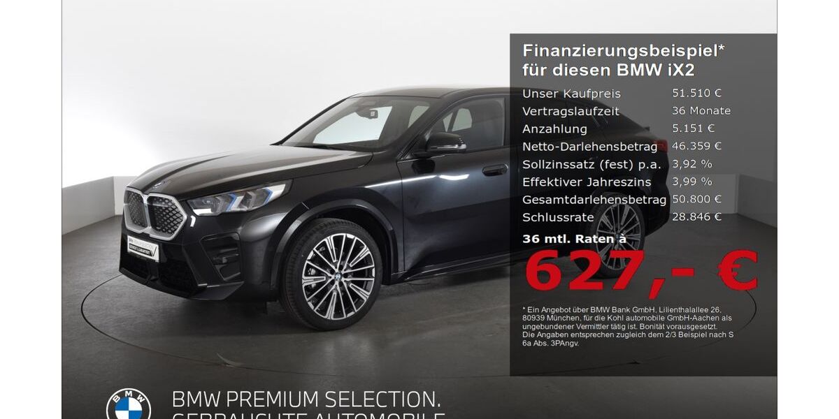 BMW iX2 17.886 km 50.890 &euro; Aachen 52078