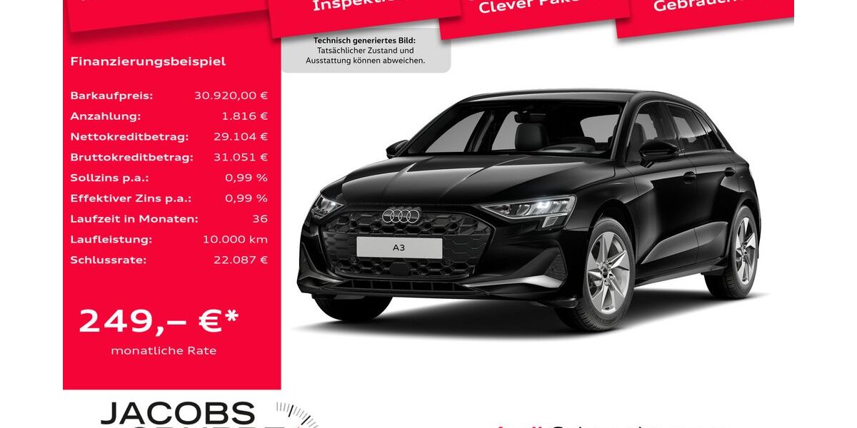 Audi A3 17.089 km 30.620 &euro; Aachen 52078