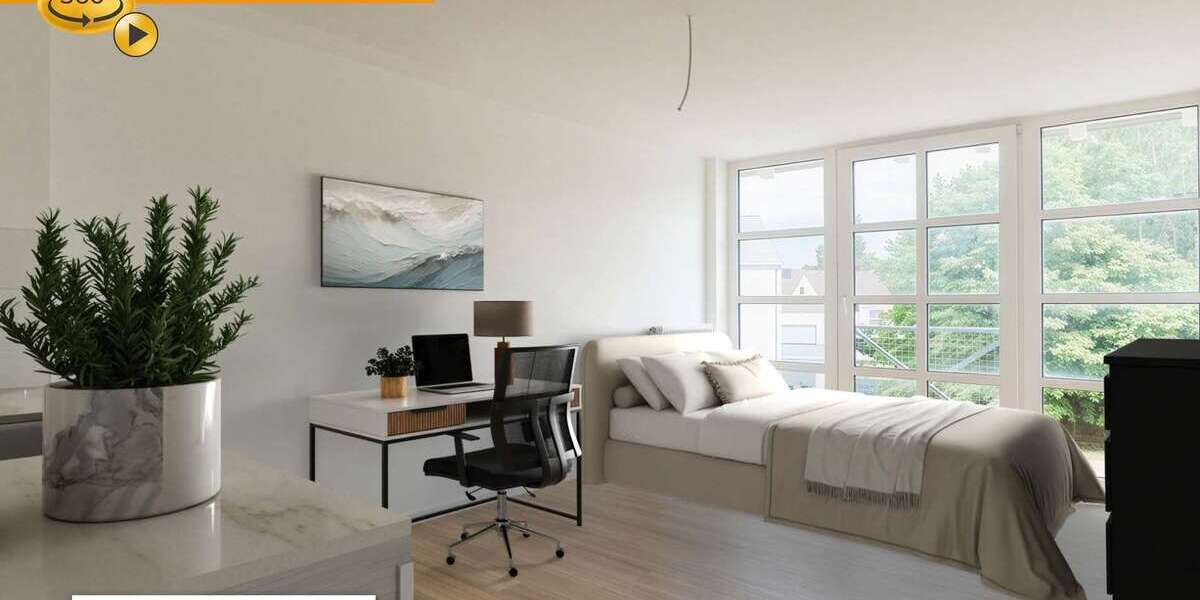 Etagenwohnung Aachen Haaren - 1 Zimmer, 24 m&sup2;, 405&euro; | Angebot:27077904
