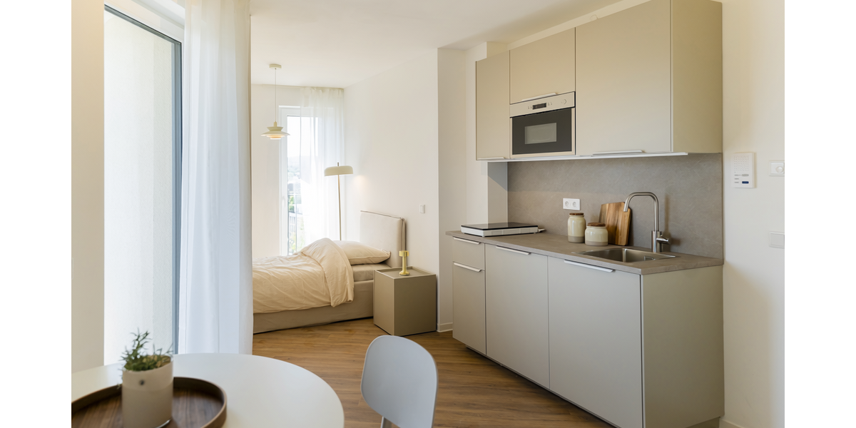 Etagenwohnung Aachen Aachen-Mitte - 1 Zimmer, 27 m&sup2;, 760&euro; | Angebot:27250014