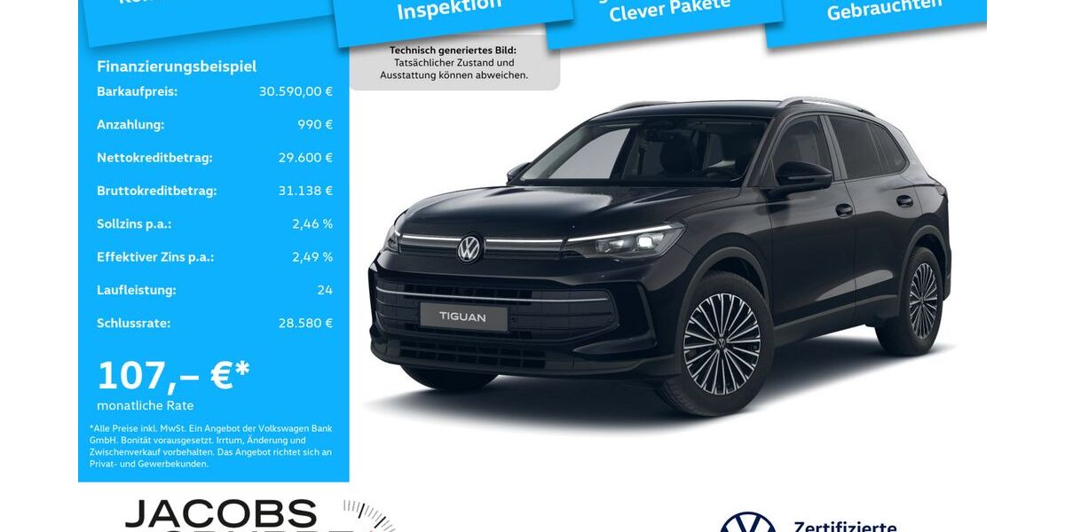 VW Tiguan 15.691 km 30.590 &euro; Aachen 52078