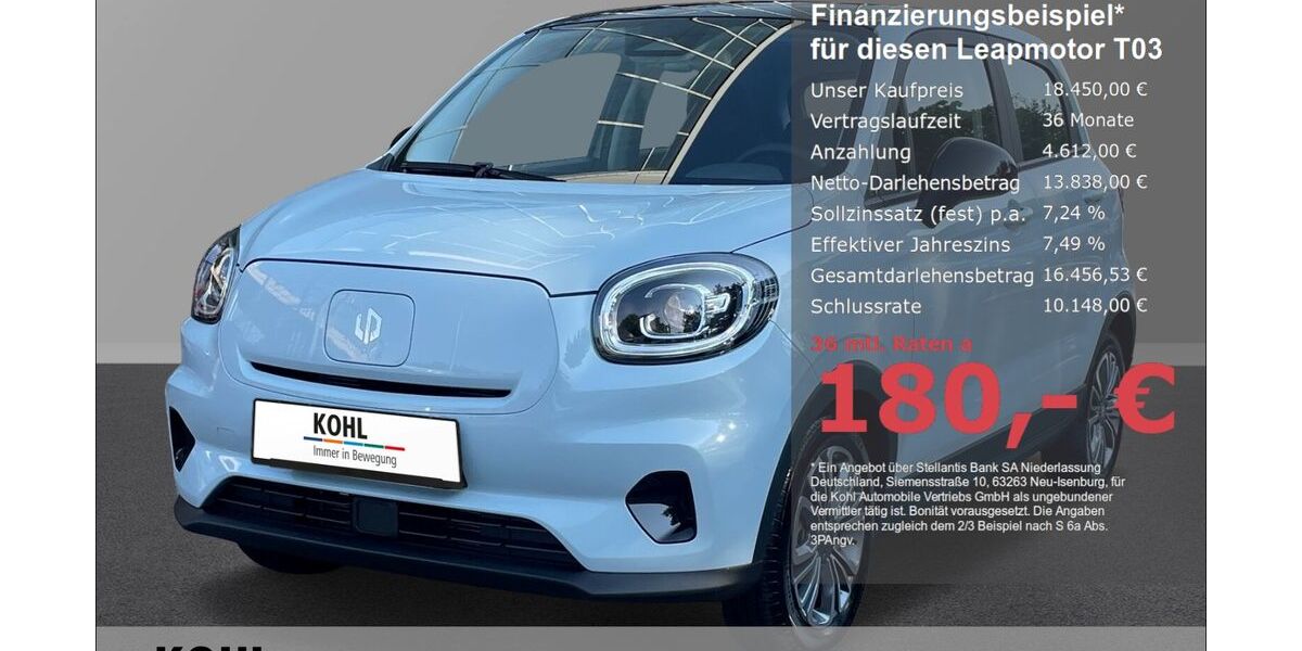 Leapmotor T03 6.950 km 18.450 &euro; Aachen 52078