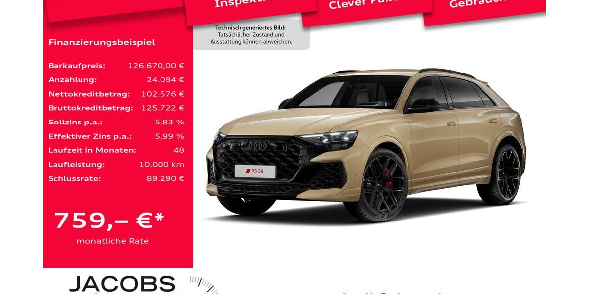 Audi RSQ8 16.795 km 124.420 &euro; Aachen 52078