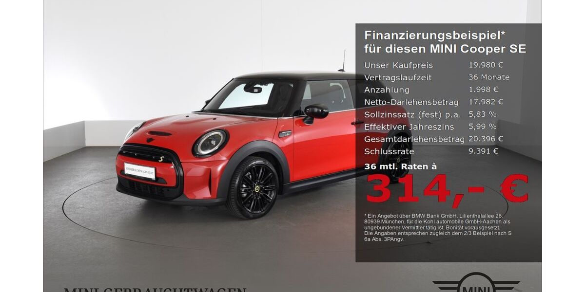 Mini Cooper SE 47.124 km 19.980 &euro; Aachen 52078