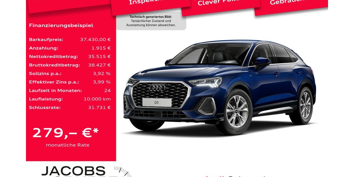 Audi Q3 7.428 km 37.220 &euro; Aachen 52078