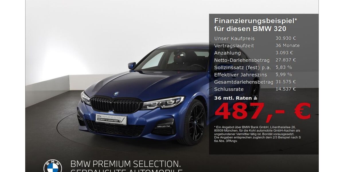 BMW 320 99.853 km 29.790 &euro; Aachen 52078