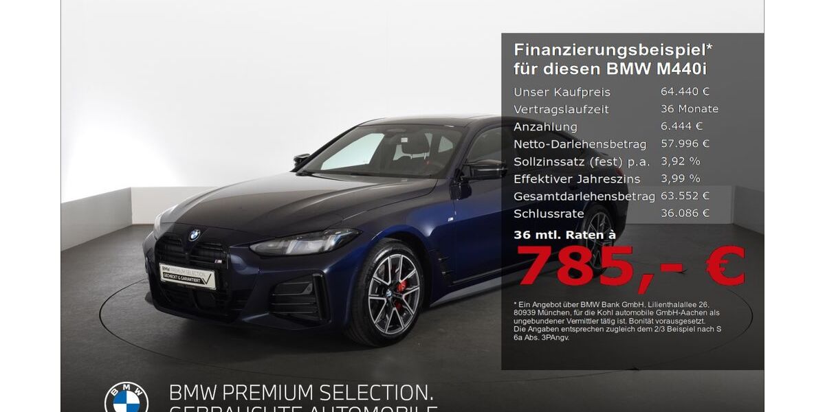 BMW M440 8.335 km 64.140 &euro; Aachen 52078